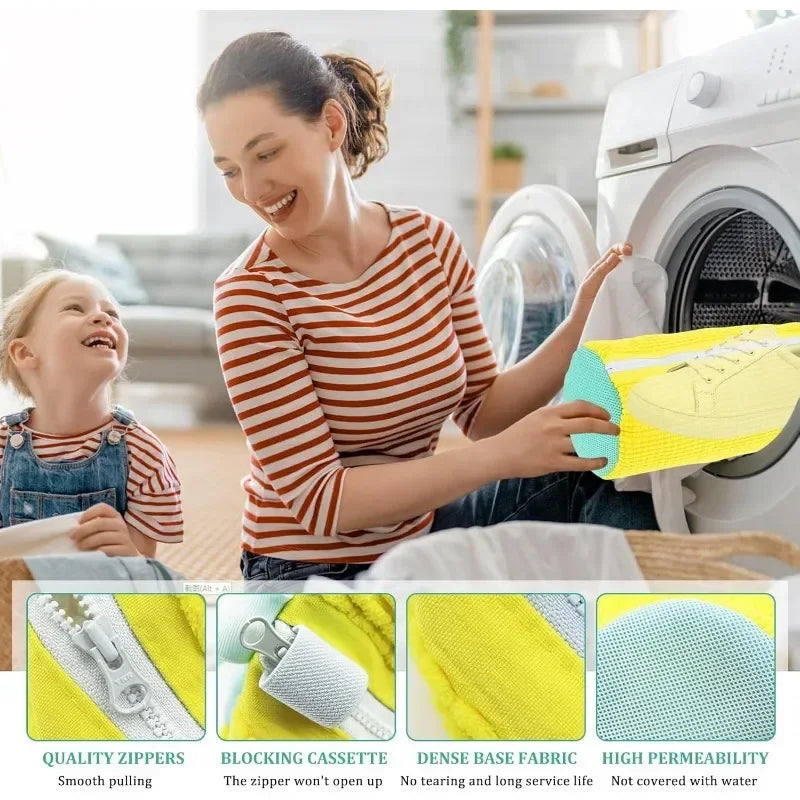 KicksSpin™ 360° Shoe Wash Bag