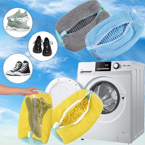 KicksSpin™ 360° Shoe Wash Bag